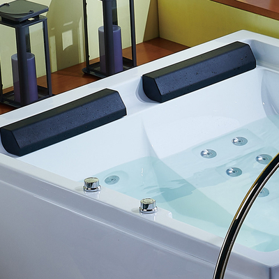 1750 X 700 Freestanding Jetted Bathtub With Shower Luxury Stand Alone Bathtubs