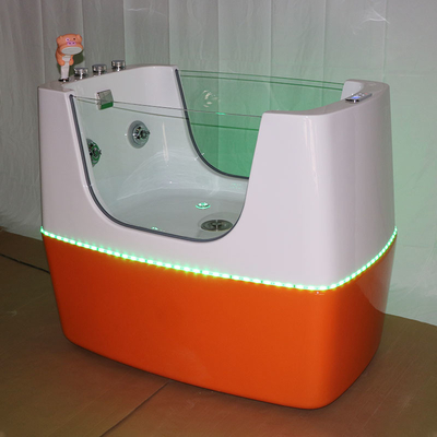Automatic Cat Dog Pet SPA Bathtub Acrylic Composite Sheet 1180X730X980mm