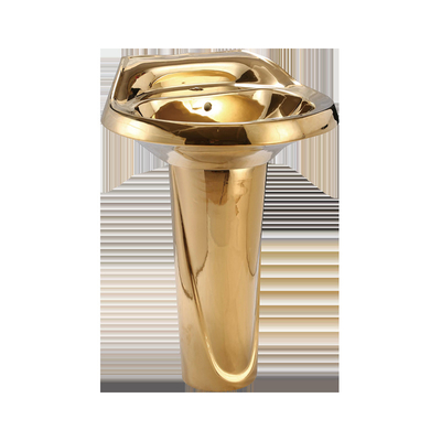 Sanitary Ware Floor Stand Golden Conjoined Toilet Luxury Diamond Dual Flush